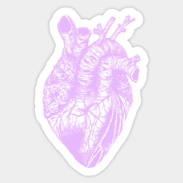 pen and ink heart drawing lavender transparent Sticker by lovefromsirius